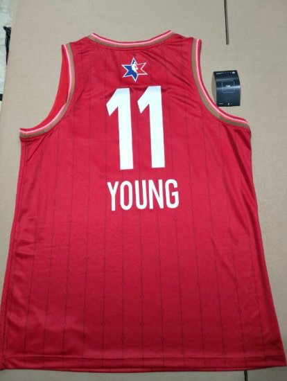 11 Young 2020 All star game jersey red